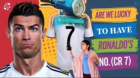 How did we get Ronaldo’s Lucky No? | CR 7