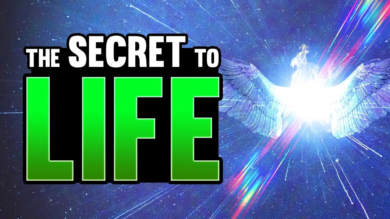 THIS IS THE SECRET TO LIFE