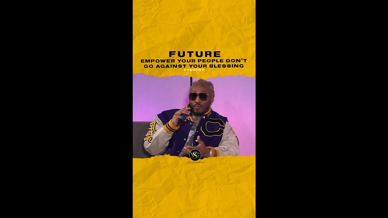 #future Empower your people don’t go against your blessing. 🎥 @hot97