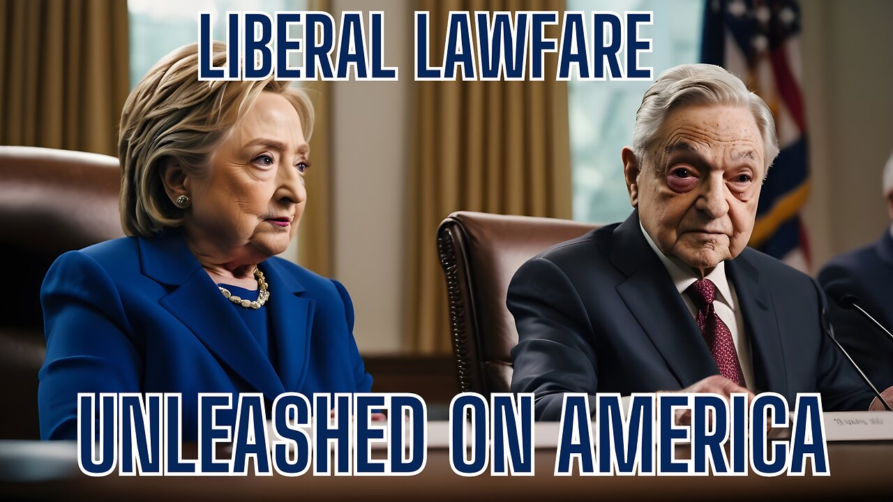 LIBERAL LAWFARE - Unleashed On America! It's Worse Than You Think!