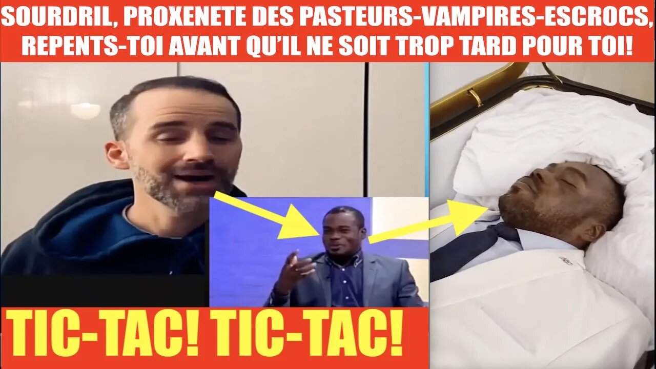 Jérémy Sourdril EMCI, proxénète des pasteurs-vampires-escrocs, ton cas sera pire que DAVID STORM