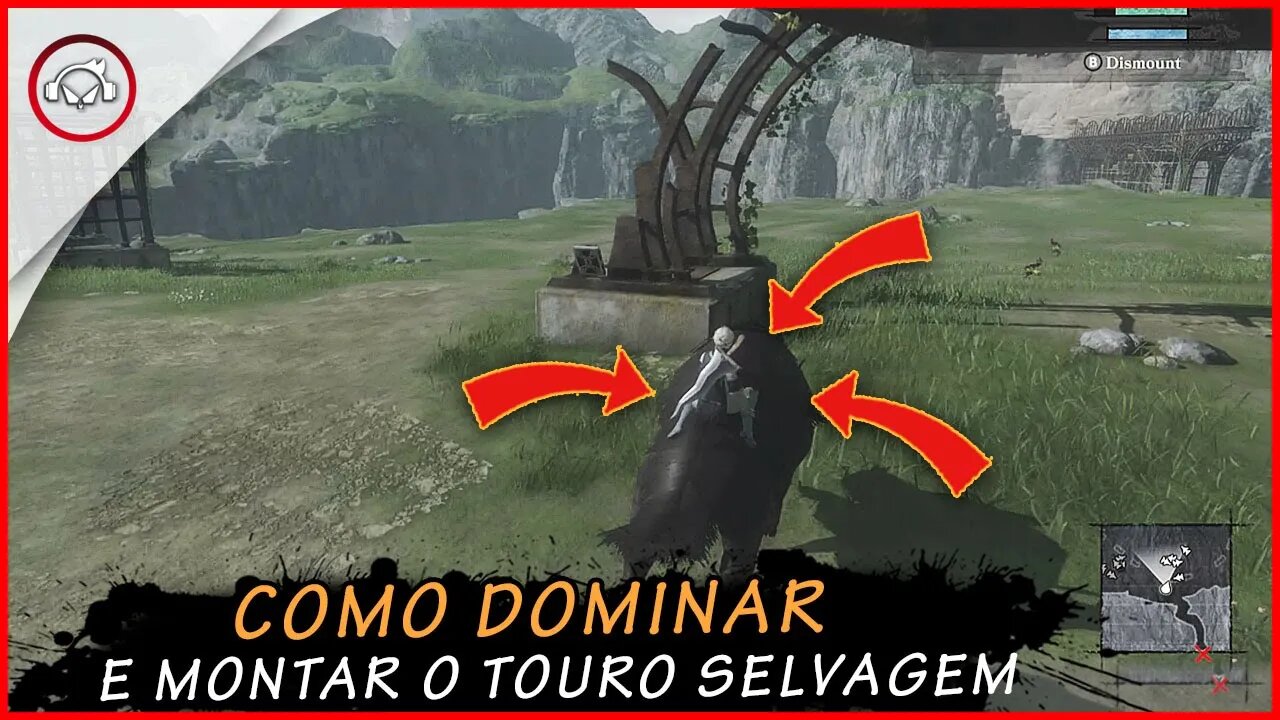 Nier Replicant, Como dominar e montar o touro selvagem | Super Dica