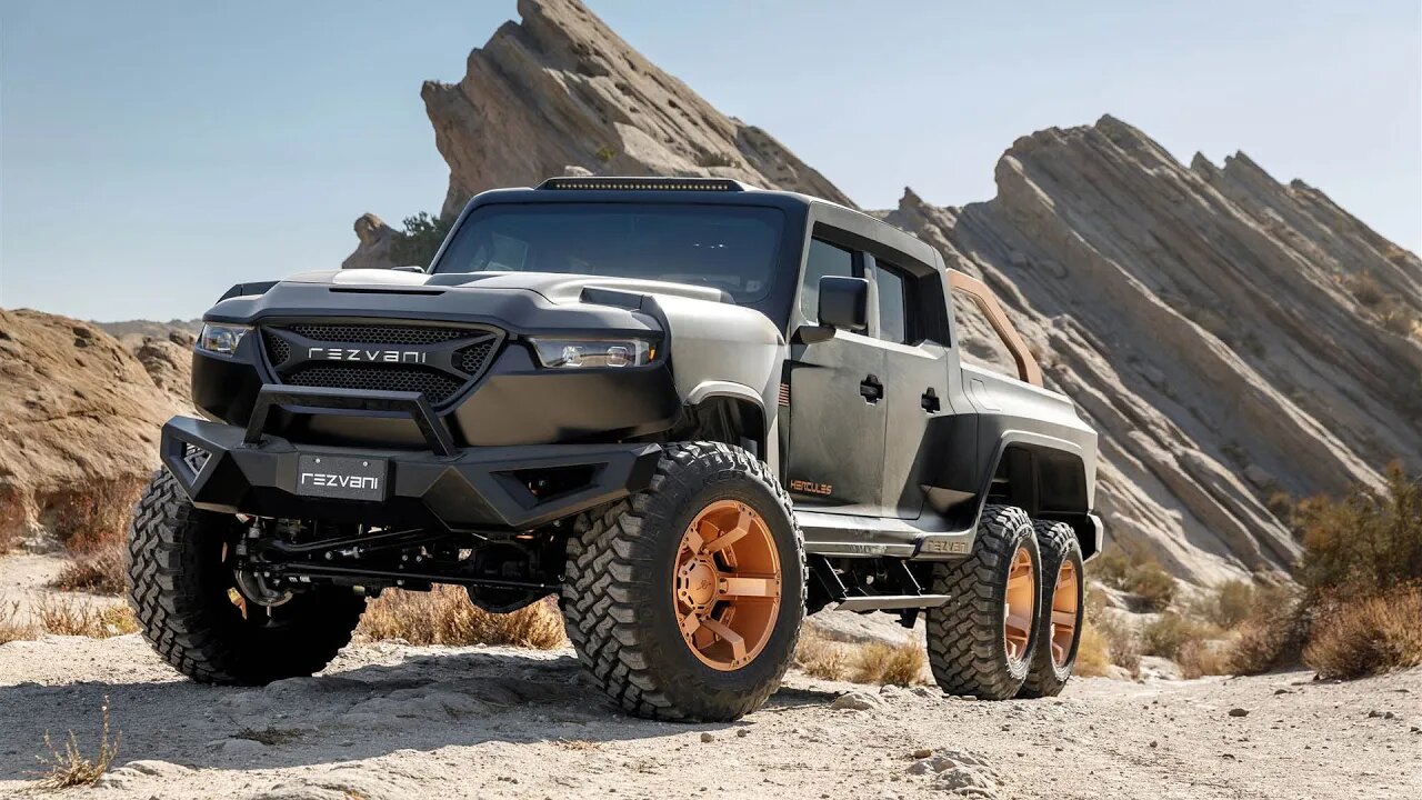 Rezvani Hercules 6x6, The God of all Trucks