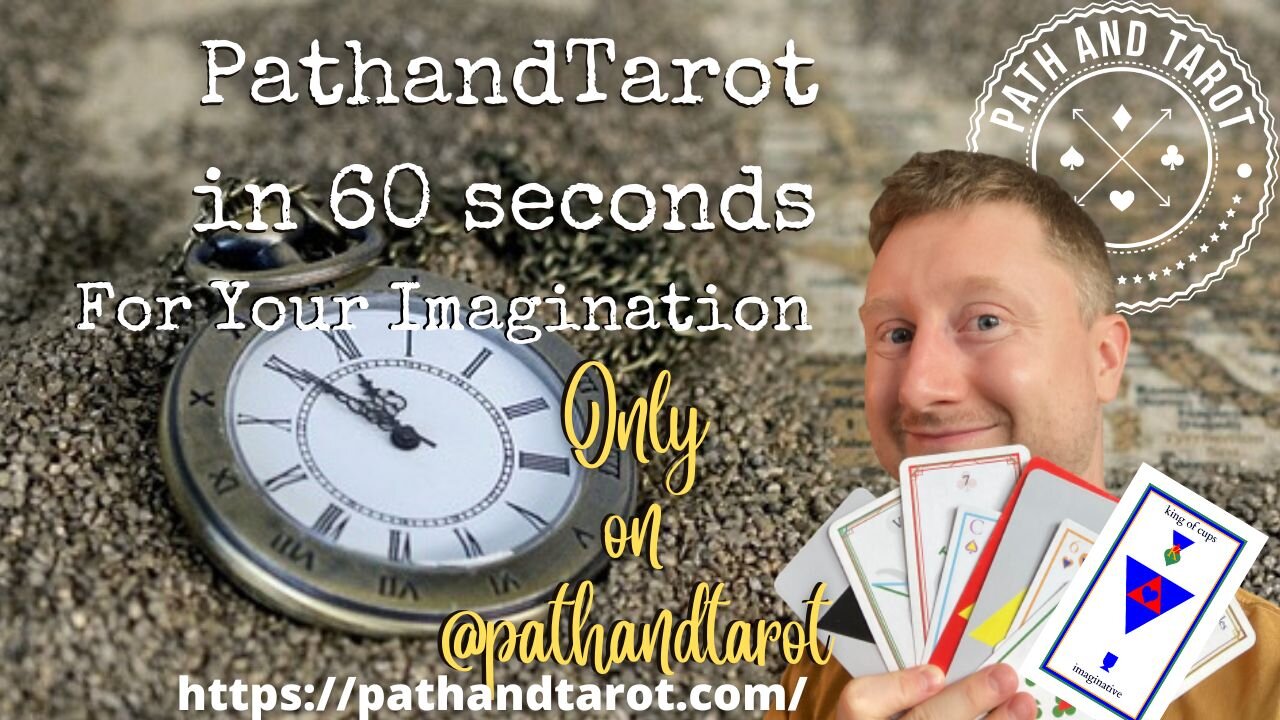 PathandTarot in 60 Seconds. King of Cups Imaginative.