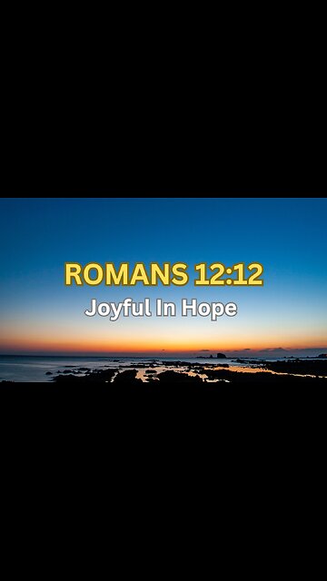 Joyful in hope