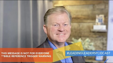 TODAY’S MESSAGE IS NOT FOR EVERYONE. YOU HAVE BEEN TRIGGER WARNED... ​J Loren Norris