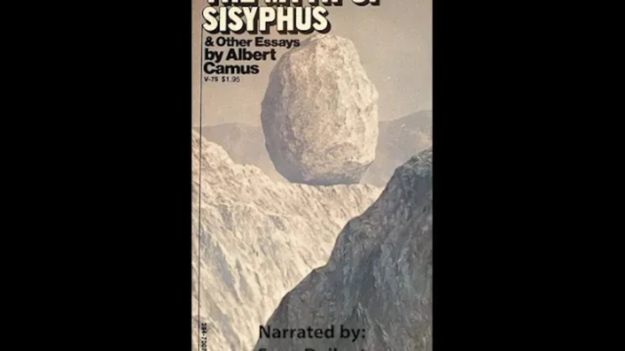 The Myth Of Sisyphus & Other Essays 01/10 || Narrated by Sean Deilgat