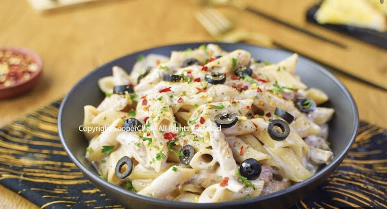 White Sauce Pasta | Recipe