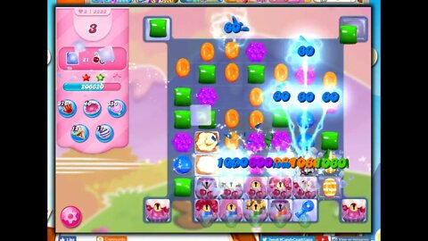 Candy Crush Level 3232 Talkthrough, 14 Moves 0 Boosters