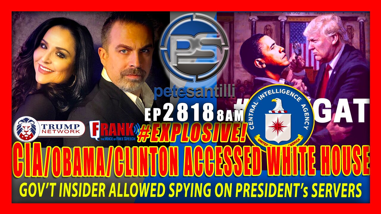 EP 2818-8AM DURHAM REVEALS GOV'T INSIDER GAVE CIA & CLINTON ACCESS TO TRUMP WHITE HOUSE SERVERS