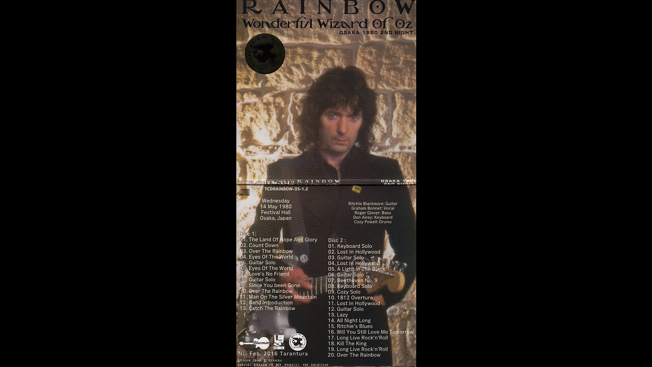 Rainbow - 1980-05-14 - Osaka 1980 2nd Night