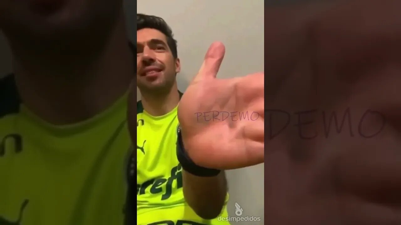 Alguém me diz quando esse vídeo foi gravado?? #abelferreira #palmeiras #spfc #copadobrasil #short