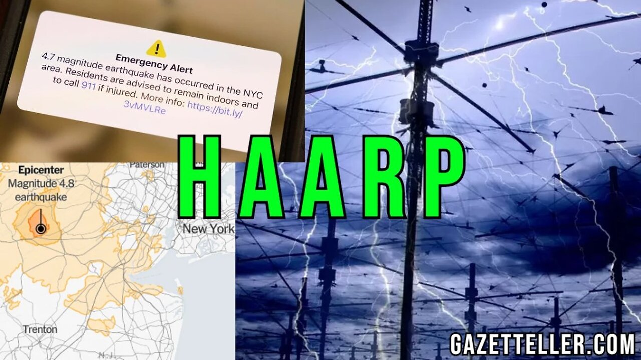 Projekt HAARP i trzęsienie ziemi w Nowym Jorku.