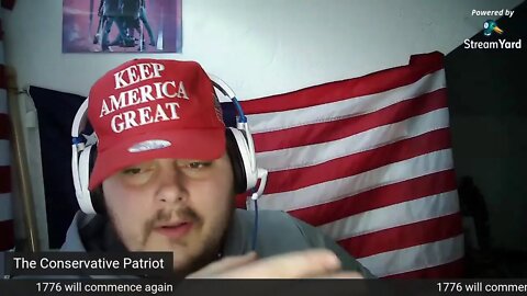 open panel with patriots