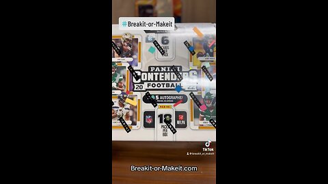 Breakit-or-Makeit : 2022 Panini Contenders Football