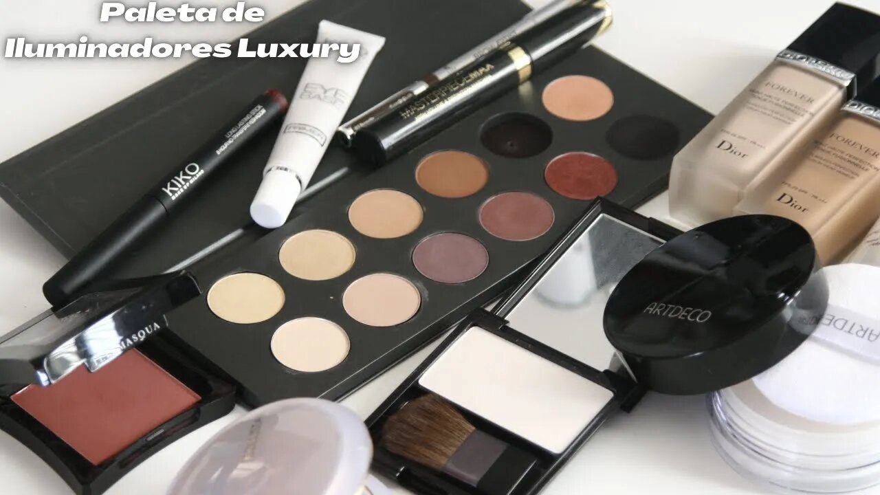 Paleta de Iluminador Luxurious: O iluminador perfeito para cada maquiagem