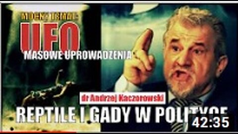 MOCNY TEMAT UFO MASOWE UPROWADZENIAREPTILE I GADY W POLITYCE. ANDRZEJ KACZOROWSKI/VTV 2020