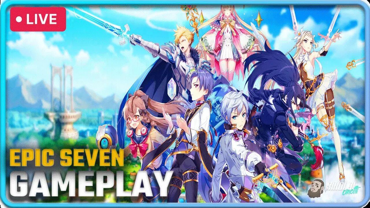 🔴LIVE - Epic Seven | eaeniko gameplay (live até eu terminar minhas tarefas no pc)