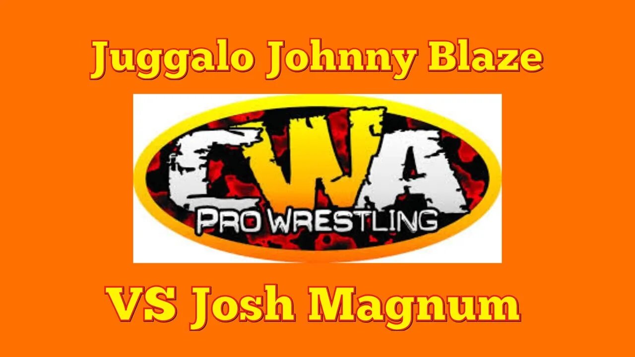 CWA Pro Wrestling Classic LADDER MATCH: “Juggalo” Johnny Blaze vs Josh Magnum. March 23, 2006.