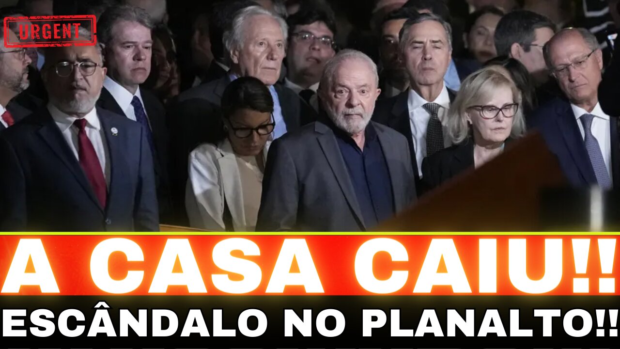 BOMBA!! ESCÂNDALO NO PLANALTO REVELADO PARA O BRASIL!! ALERTA MÁXIMA....