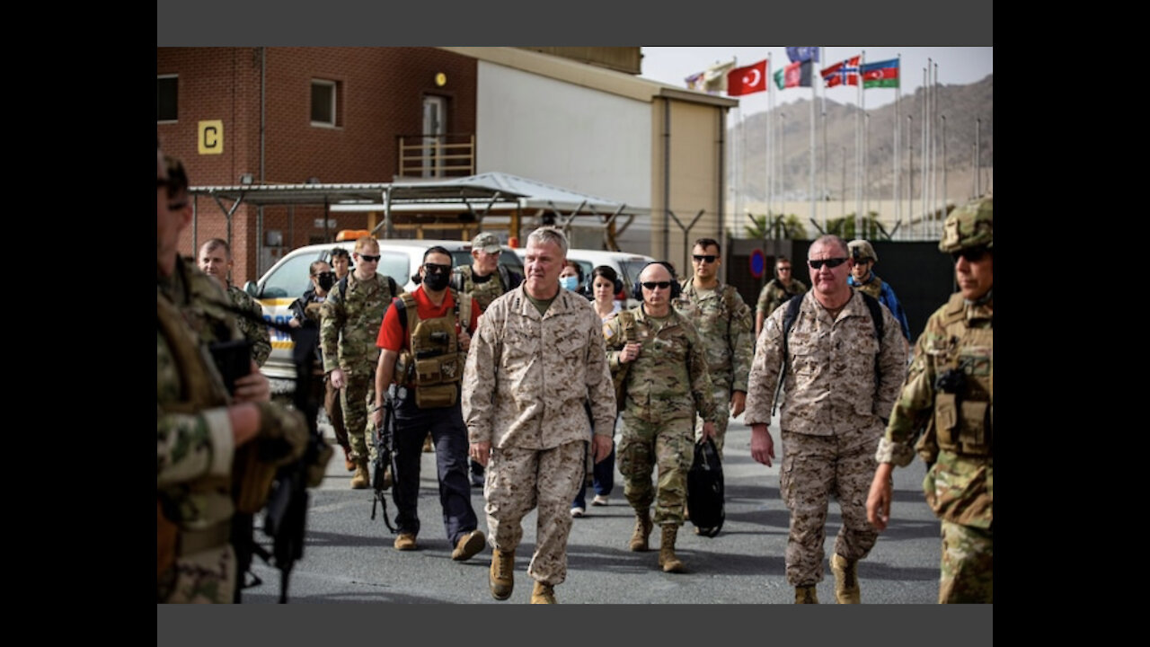 USTroops Secure Kabul Airport for Afghanistan Evacuations