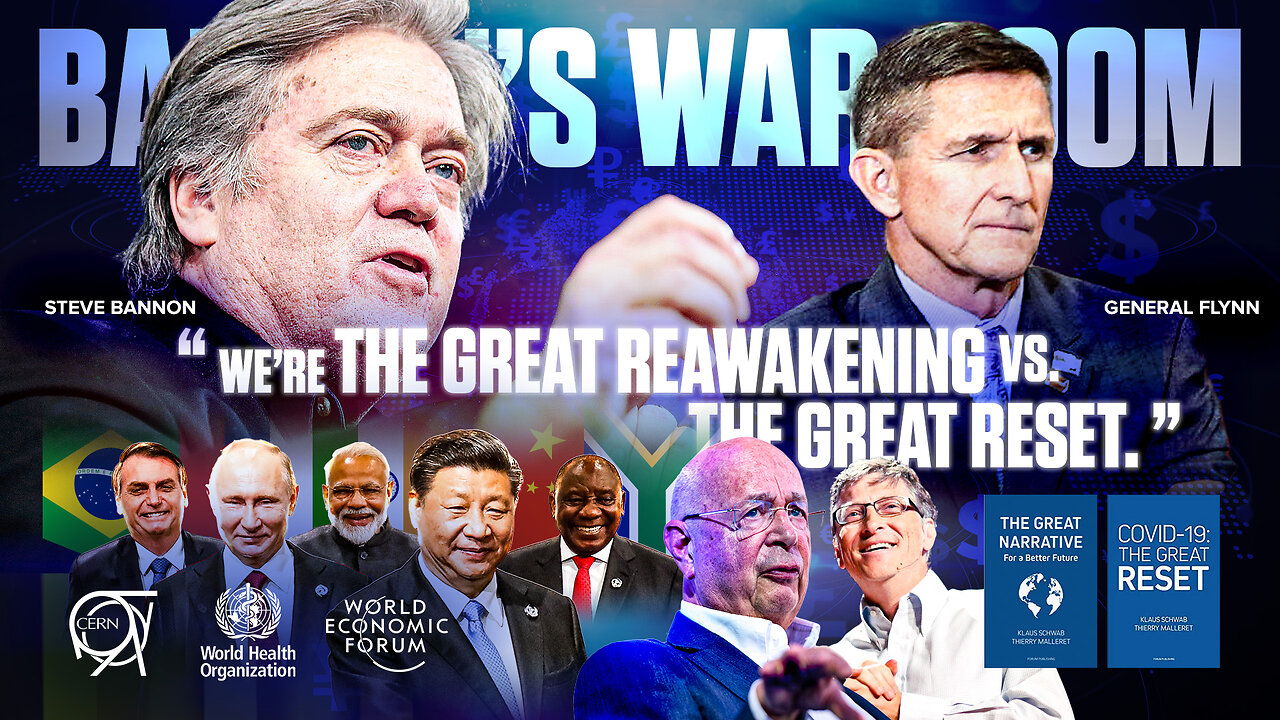 General Flynn On Bannon's War Room | "We Are The Great ReAwakening versus The Great Reset." | 31 Tickets Remain for Branson, MO (Nov. 4th & 5th) + Tickets Now On Sale for Nashville, TN (Jan. 20th - 21st)