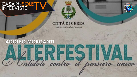 Adolfo Morganti: Alterfestival, antidoti contro il pensiero unico