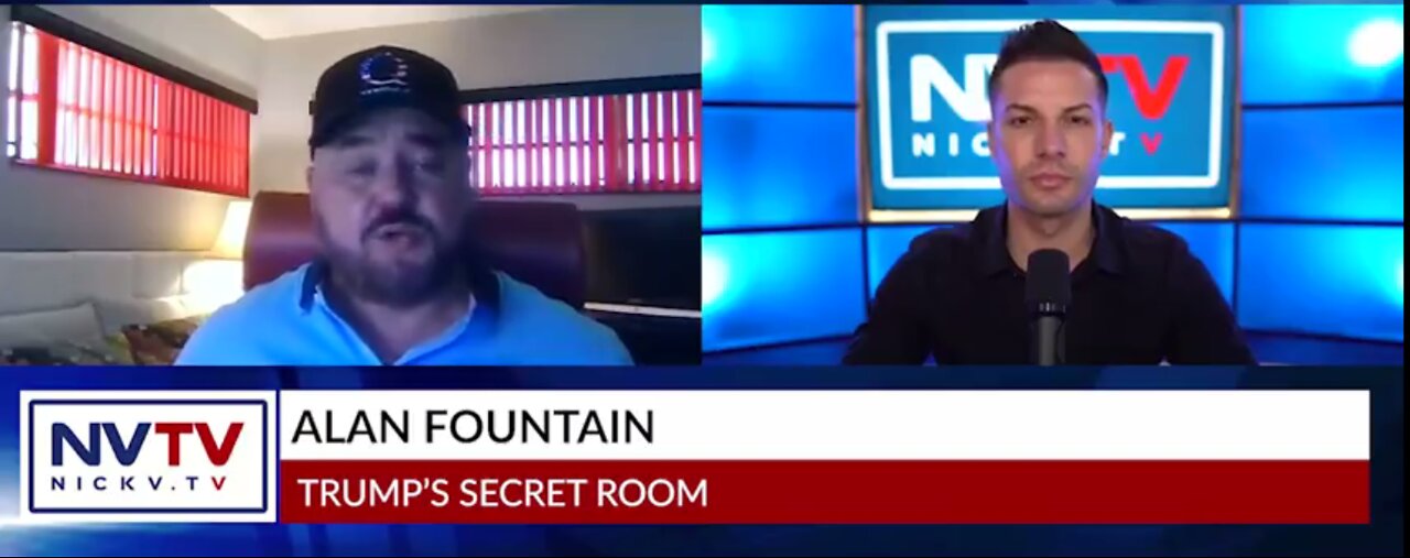 ALAN FOUNTAIN DISCUSSES TRUMP'S SECRET ROOM WITH NICHOLAS VENIAMIN