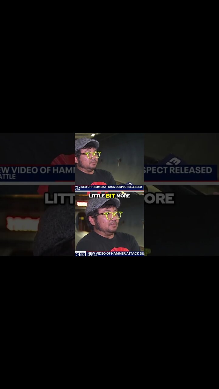 Police Release Video of Light Rail Hammer Suspect