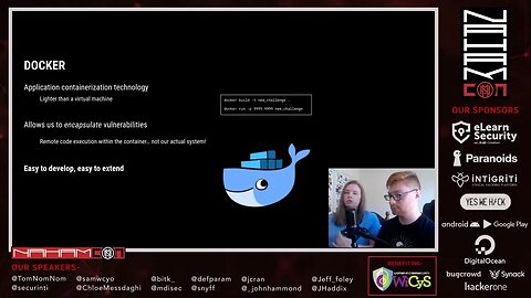 Security Training at the Harbor Running CTFs with Docker by @ johnhammond