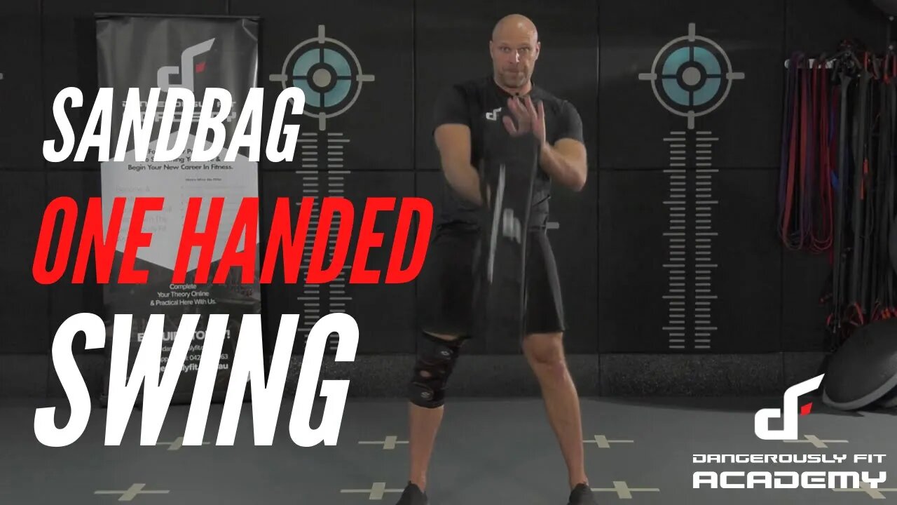 Sandbag One Handed Swing (Demonstration)