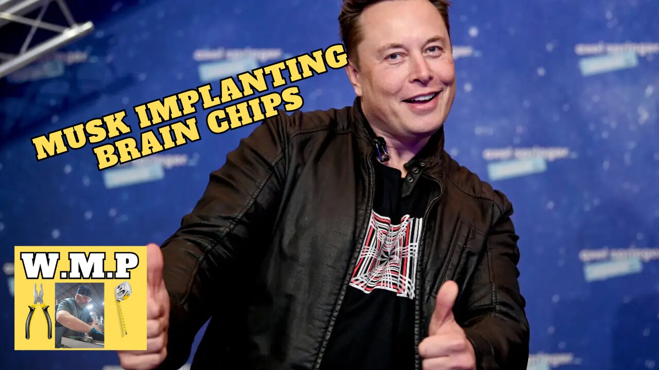 Elon Musk implants a human brain chip