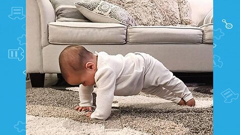 Silly Things When Baby Exercise | Fun and Fails Moments