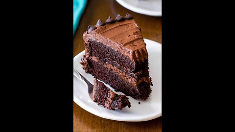 Make a chocolate cake at home