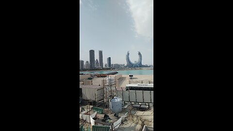 Nice view here in pearl QATAR