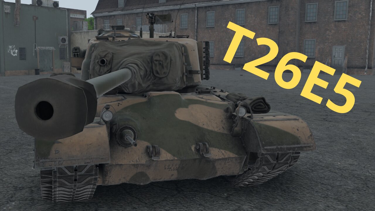 Pershings bigger brother. (T26E5 in WarThunder)