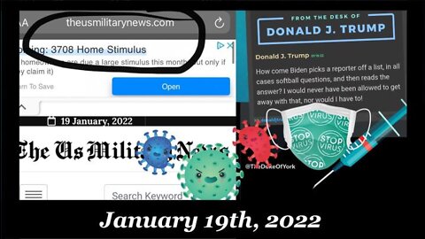 LIVE 1/19/22 - Mandate News, Biden's Press Conference, Nuremburg Code and More
