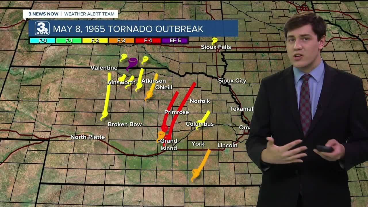 May 8, 1965 | Violent Tornadoes in Central Nebraska