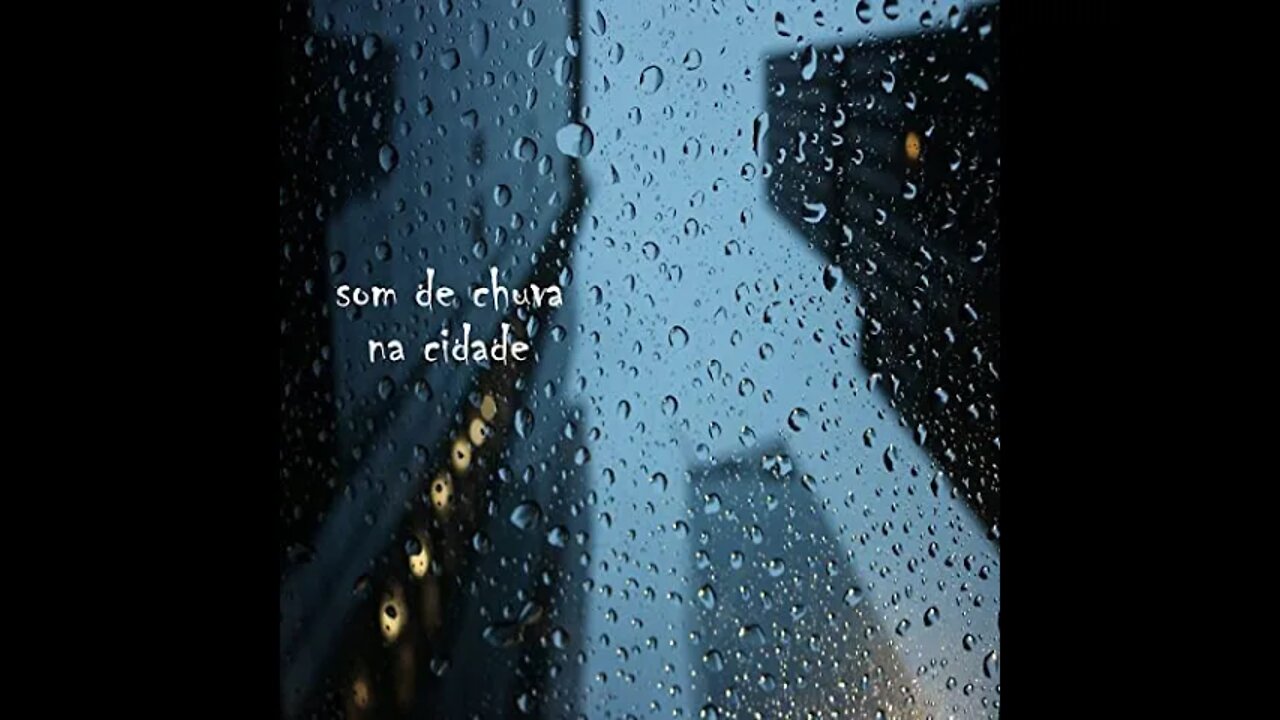 😴 Som de Chuva para Dormir e Relaxar - 8 HORAS com Tela Preta