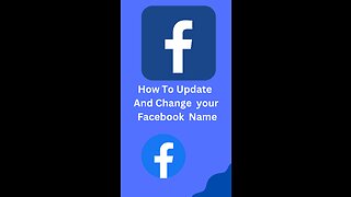How to update and Change your Facebook Name