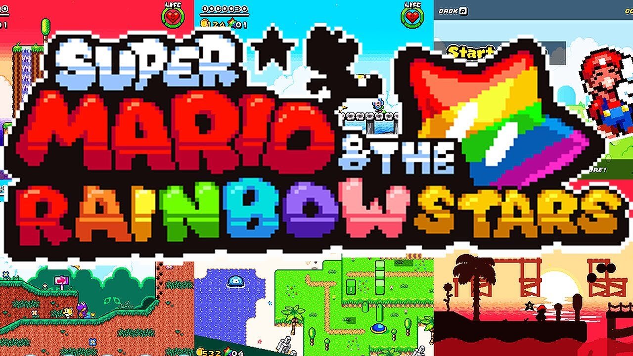 Super Mario and the Rainbow Stars[Super Mario Bros X]