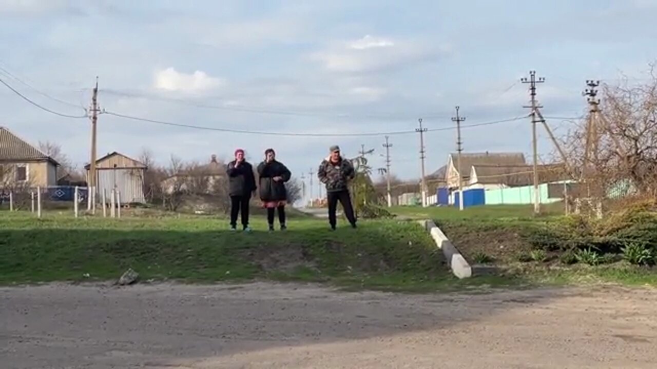 Russian troops in the Kharkov region