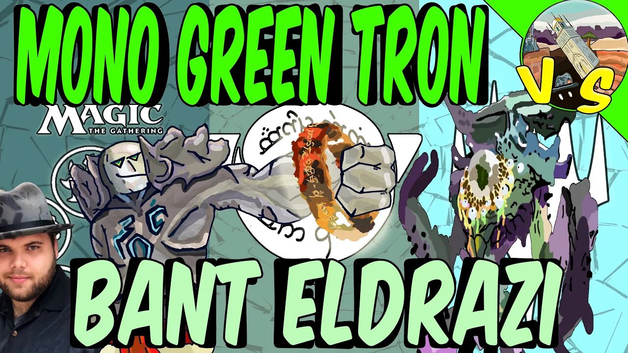 Mono Green Tron VS Bant Eldrazi｜An Old Archetype Returns No Audio ｜Magic the Gathering Online｜Modern