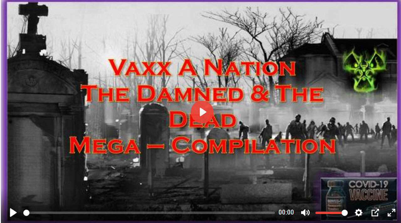 VAXX A NATION - THE DAMNED & THE DEAD - MEGA COMPILATION