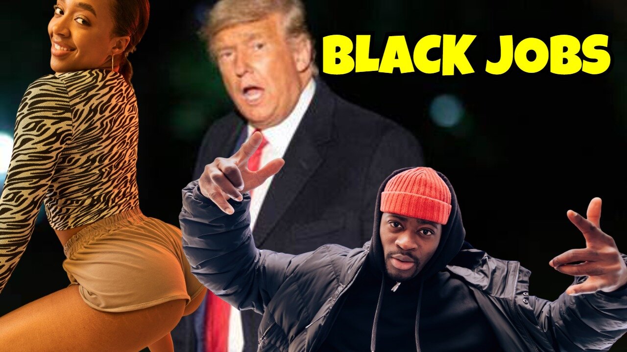 BLACK PEOPLE ARE OUTRAGED UPON TRUMP COMMENT BLACK JOBS