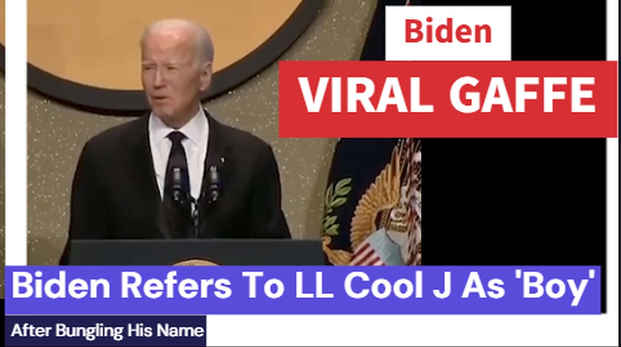 Biden GAFFE | Refers To LL Cool J As 'Boy' After Bungling His Name