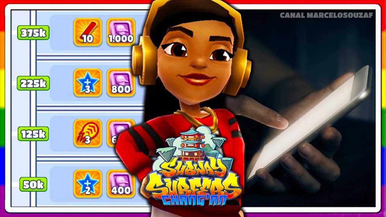 Subway Surfers Chang'an | Celular Faz Mal? | Recorde Diário com Alicia