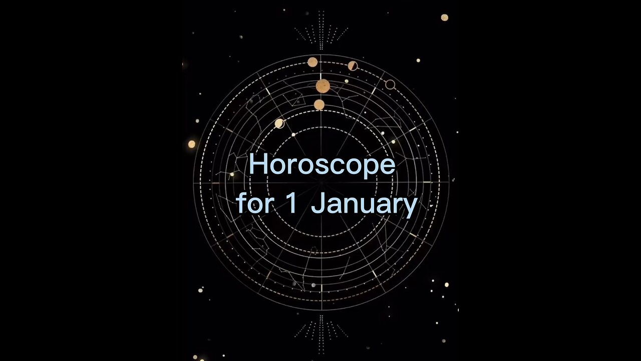 Horoscope FOR 1 january