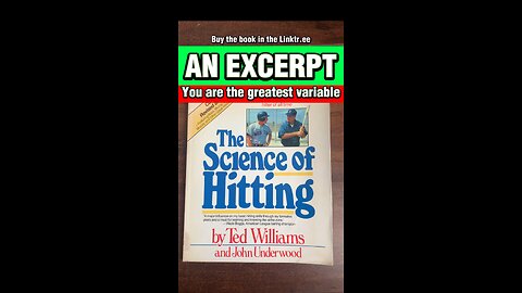 #2 | An Excerpt from The Science of Hitting