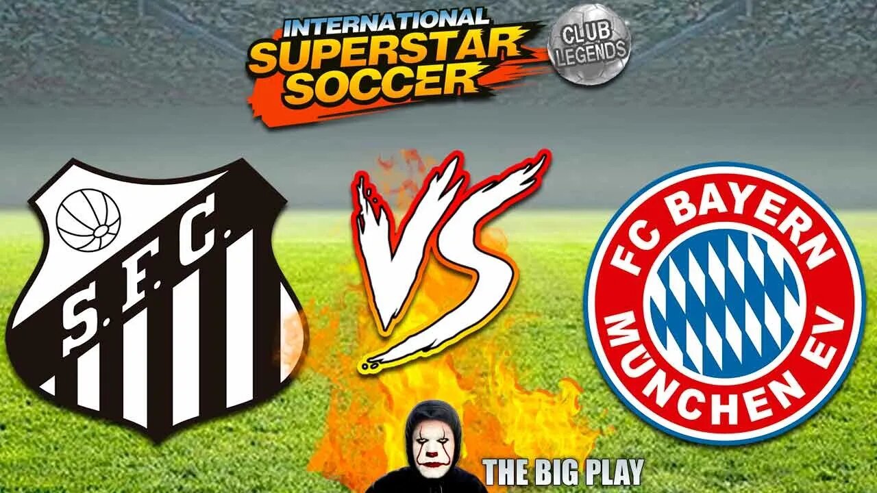 SANTOS X BAYERN MUNCHEN [CLUB LEGENDS 2022] [SUPERSTAR SOCCER DELUXE] (SNES)